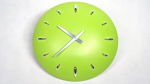 Clock Fast Time Moving Forward High Speed Stock Footage 55283142
