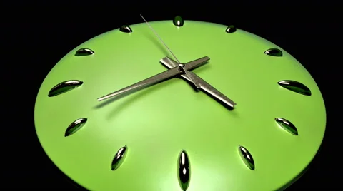 Clock Fast Time Moving Forward High Speed Stock Footage 55391470