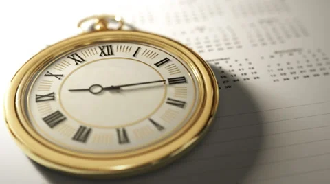 Clock Fastmoving 3D Rendering Stock Footage 62869865