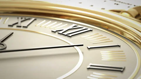 Clock Fastmoving 3D Rendering Video stock 62871274