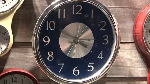 Clock Stock Footage 8986505