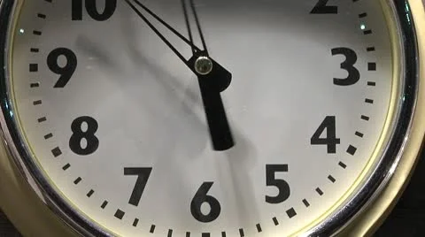 Clock Stock Footage