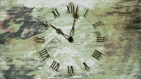 Clock Stock Footage 8995337