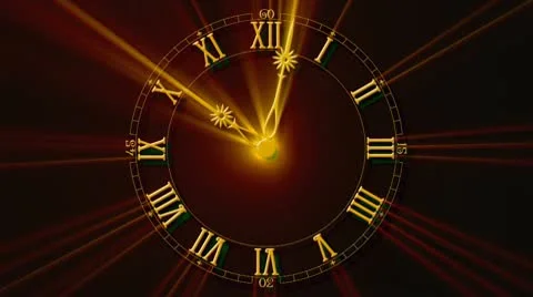 Clock Stock Footage 8995428