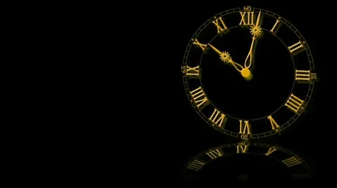 Clock Stock Footage 8995508