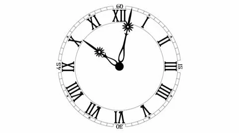 Clock Stock Footage 8995626