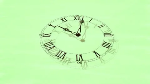 Clock Stock Footage 8995738