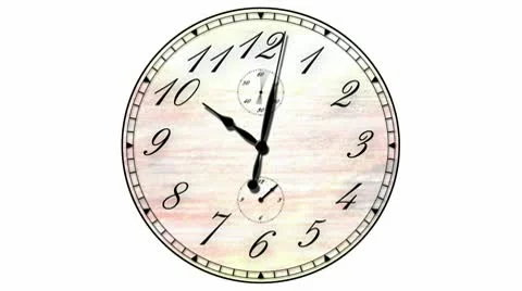 Clock Stock Footage 8998824