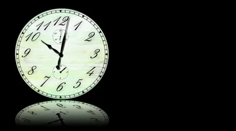 Clock Stock Footage 8998886