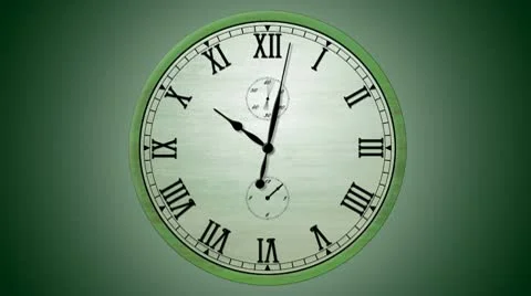 Clock Stock Footage 8999312
