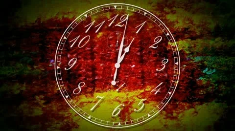 Clock Stock Footage 9055490