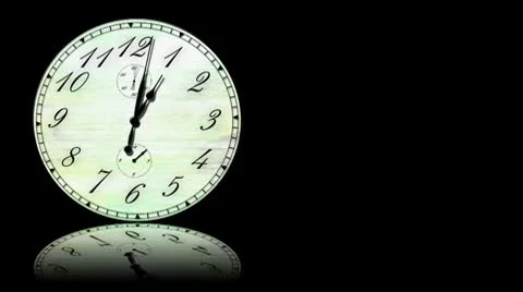 Clock Stock Footage 9058479