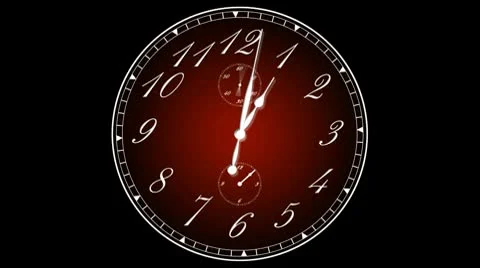 Clock Stock Footage 9059801