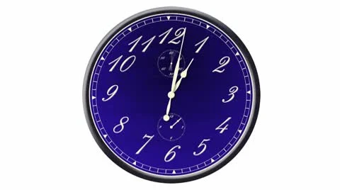 Clock Stock Footage 9068923