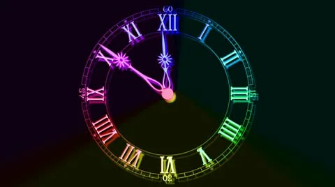 Clock Stock Footage 9192327