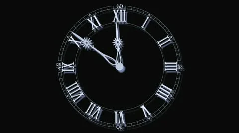 Clock Stock Footage 9192916