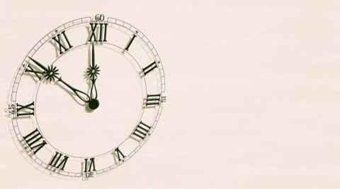 Clock Stock Footage 9197008