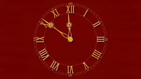 Clock Stock Footage 9205217