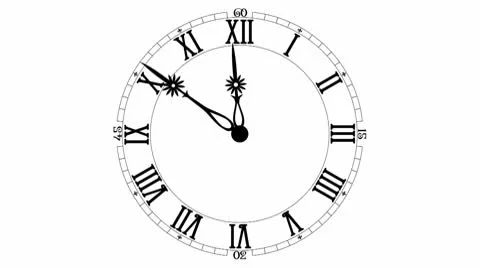 Clock Stock Footage 9205694