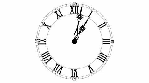 Clock Stock Footage 10460819