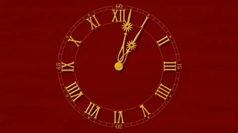 Clock Stock Footage 10461847