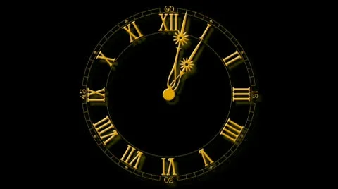 Clock Stock Footage 10462680