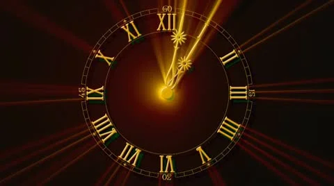 Clock Stock Footage 10464649