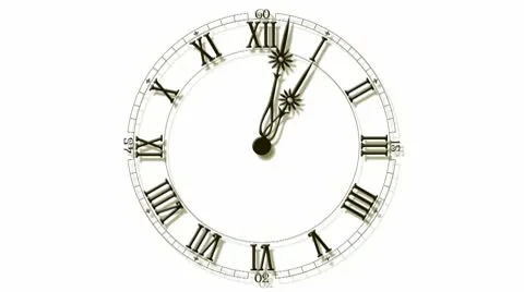 Clock Stock Footage 10465361