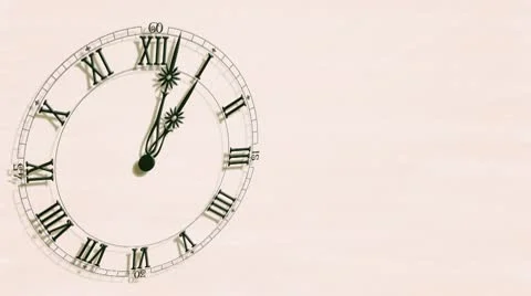 Clock Stock Footage 10467075