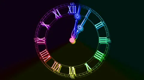 Clock Stock Footage 10472494