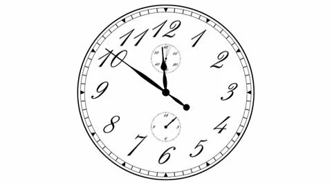 Clock Stock Footage 10473178
