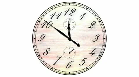 Clock Stock Footage 10476552