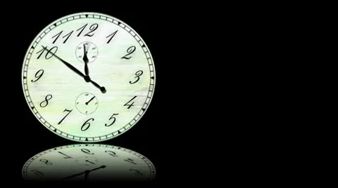 Clock Stock Footage 10478035