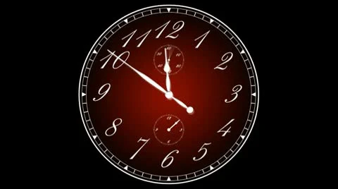 Clock Stock Footage 10479152