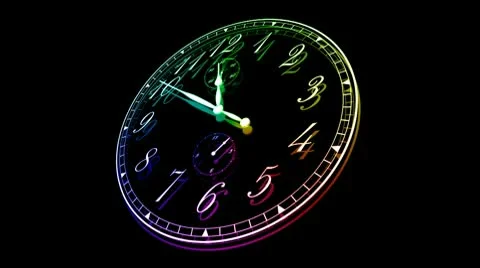 Clock Stock Footage 10480088