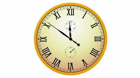 Clock Stock Footage 10480784