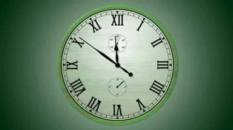 Clock Stock Footage 10482342