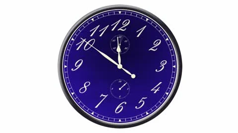 Clock Stock Footage 10485525