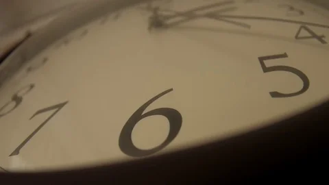 Clock Stock Footage 76809972