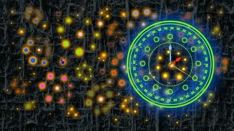 Clock Stock Footage 135236787