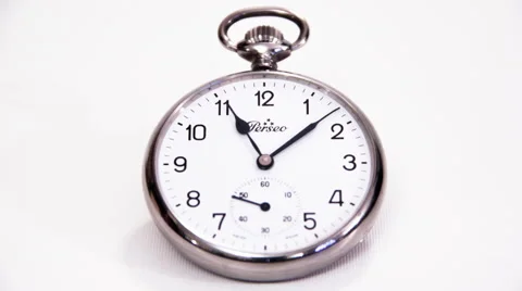 Clock front 2K timelapse Stock-Footage 42854079