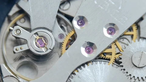 Clock gears 4 Stock Footage 102338573