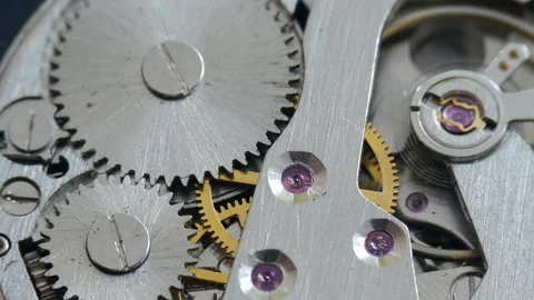 Clock gears Stock Footage 102338576