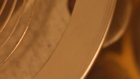 Clock Gears Mechanism. Close up. Stock Footage 82210449