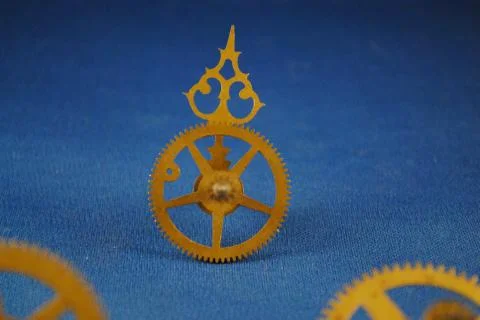 Clock Gears Foto stock