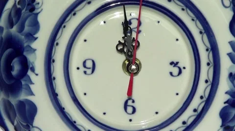 Clock-hand Stock Footage 60221541