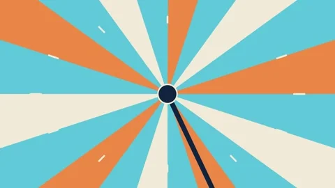 Clock Hand Radial Sweep Full Frame Transition Video stock 343080881