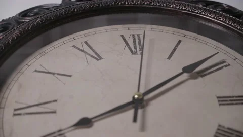 Clock with hands Stock Footage 150254690