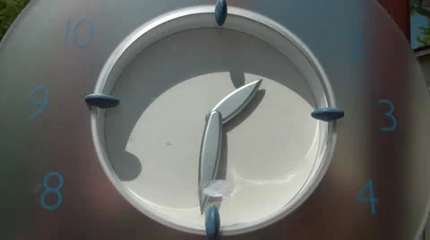 Clock Hands Moving Fast 動画素材 12576351
