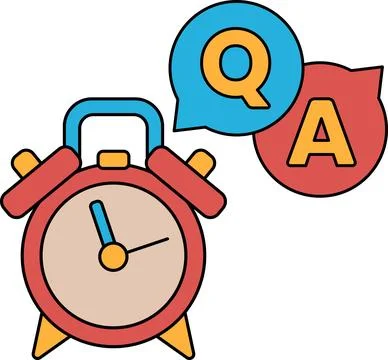 A clock with the hands on the number 3 and the number 9 Illustrazione stock